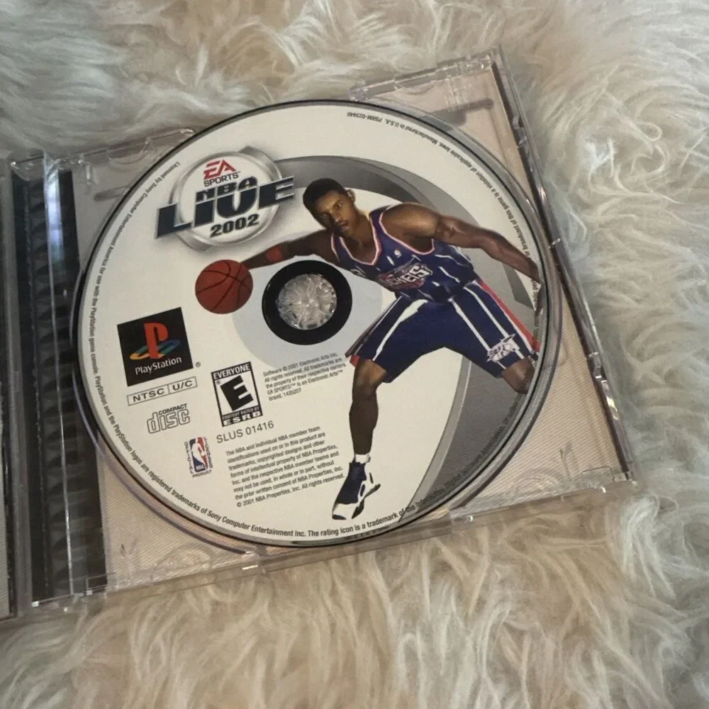 NBA Live 2002 (Sony PlayStation 1, 2001)
